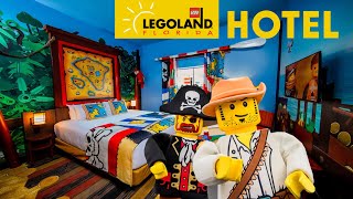 LEGOLAND FLORIDA HOTEL 2021  Pirate Island Hotel  Room  Restaurants  POOL  GOLF  RESORT [upl. by Nho]