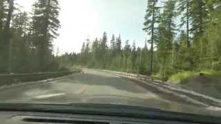 Timberline Hwy from Timberline Lodge to Government Camp in the Oregon Cascade Mountains [upl. by Karla]