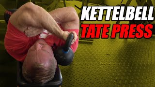 The Only Triceps Exercise You Need  Modified Tate Press [upl. by Lezned819]