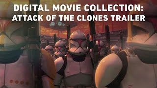 Attack of the Clones  Star Wars The Digital Movie Collection [upl. by Htebezile]