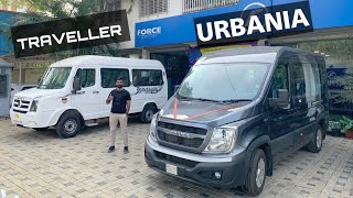 Force URBANIA  The Moden Traveller क्यों हैं TRAVELLER से इतनी महंगी [upl. by Adaj]