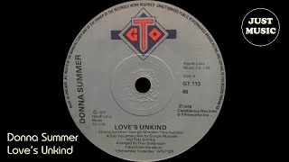 Donna Summer – Love’s Unkind [upl. by Alviani]