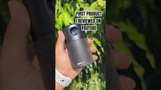 Nebula Capsule Projecter  techjacky nebula projector firstvideo firstvideoonyoutube [upl. by Donielle386]