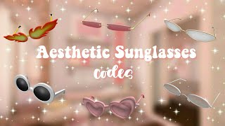 ☆ aesthetic sunglasses codes for bloxburg [upl. by Viscardi]