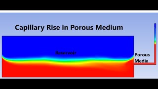 Capillary Rise of Multiphase Fluid in Porous Medium [upl. by Laitselec]