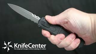 Benchmade 3370SGY Claymore OTF AUTO Knife [upl. by Nosreve]