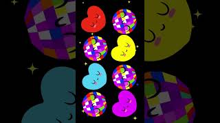 Baby Sensory  Shorts Happy Disco Hearts Party  Uplifting Dancing and Funky Beats [upl. by Diarmid]