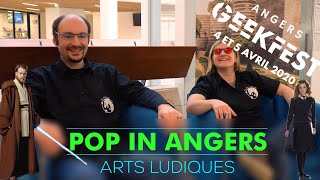 POP IN ANGERS  Arts Ludiques  Angers Geekfest 2020 [upl. by Nathanil237]