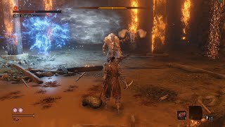 Sekiro  Owl Father CharmlessDemon BellNo Upgrades Mikiri only Items Tools No Damage [upl. by Adnamal457]