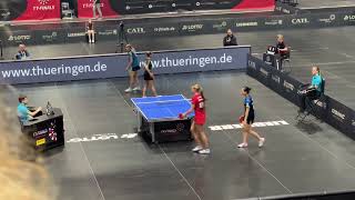 Deutsche Meisterschaft Tischtennis in Erfurt 2024 [upl. by Malo672]