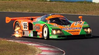 【ダイジェスト】MAZDA 787B in 岡山国際サーキット ～全開4ローターの咆哮～ 2024119【MAZDA FAN FESTA IN OKAYAMA】 [upl. by Thurlough824]