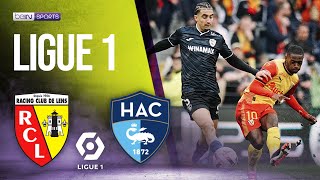 Lens vs Le Havre  LIGUE 1 HIGHLIGHTS  040624  beIN SPORTS USA [upl. by Damian407]