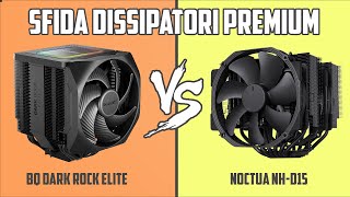 NOCTUA NHD15 VS BE QUIET DARK ROCK ELITE  SFIDA TRA DISSIPATORI PREMIUM [upl. by Hyde]