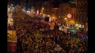 2013 Nashvilles New Years Eve Bash on Broadway [upl. by Lexerd887]