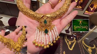 Tanishq Latest Necklace Set Designs with PricePearl Necklace SetsBridal NecklaceBangaloreDeeya [upl. by Berget]