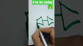 H For Hot Coding 🔥 Maths Coding Class 🌟 10thps H Viral💯💯 [upl. by Weisberg]