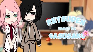 Retsuden react to 🍅SasuSaku🌸 Sasukes story •read desc• [upl. by Yeniar]