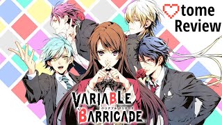 OTOME REVIEW  Variable Barricade First Impressions amp Giveaway [upl. by Aicenad627]