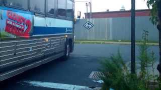 NYCTA MCI D4500 2203 Express Bus In Mariners Harbor NY [upl. by Adelpho804]