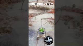 WOT  Kanonenjagdpanzer 105 attacks and destroys HWK 30 in Ghost Town Onslaught Light [upl. by Eugine]