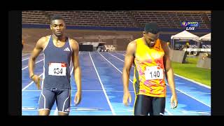 Jamaica Olympic trials 2024 Mens 400m Semifinals [upl. by Esinel]