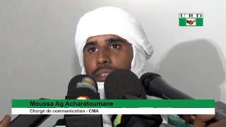 RENCONTRE AVEC LA COORDINATION DES MOUVEMENTS DE LAZAWAD  CMA [upl. by Adnerak]