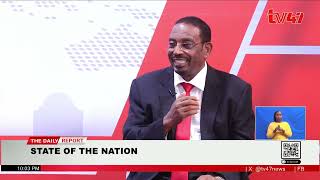 Jeremiah Kioni walks off Farah Maalim State of the Nation PART 1 TV47DailyReport [upl. by Annahsit66]