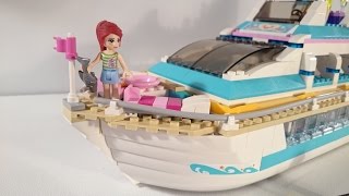 Lego  Friends  41015  Yacht  Review Deutsch [upl. by Lazos427]