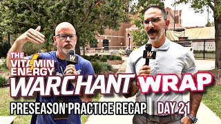 WARCHANT WRAP FSU Football Preseason Practice Recap Day 21  Warchant TV FSU [upl. by Loferski]