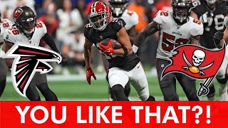 YOU LIKE THAT Falcons vs Buccaneers Instant Reaction Kirk Cousins Highlights In TNF Win [upl. by Namqul]