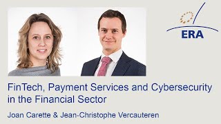 FinTech Payment Services and Cybersecurity in the Financial Sector [upl. by Henning]