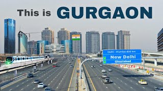 Gurgaon City  Cyber hub of India  Delhi Ncr Gurugram 🇮🇳 [upl. by Doyle]