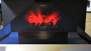 Pyramid Hologram Projector 3D Animation Experience for Sony [upl. by Erikson]