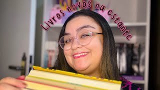 bookhaul de livros novos na estante  5 minutos de leitura 📖 [upl. by Arlette]