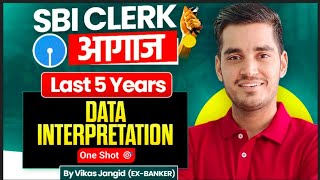 SBI Clerk Pre  Last 5 Years of Data Interpretation [upl. by Nikolai442]