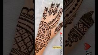 Easy Simple Flower Mandala Mehndi Design mehndi henna youtubeshorts viral shortvideo trending [upl. by Fran70]