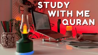 3Hour Study With Me  Quran recitation  Lofi Quran  Pomodoro 5010  Study with me quran [upl. by Evanthe421]