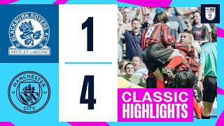 Classic Highlights  Blackburn 14 Man City  SECURING PROMOTION BACK TO THE PREMIER LEAGUE [upl. by Itsyrk]