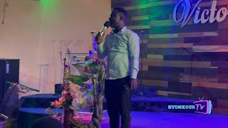 Liberian comedy  Julius Comedian Live at King Sokoloko Laugh for christ  NyonkourTV [upl. by Edgard]