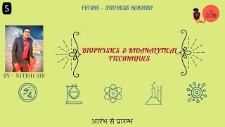 BIOPHYSICS amp BIOANALYTICAL TECHNIQUES  PHYSICS amp BIOLOGY  XRAY  ELECTRO  MAGNETIC WAVES [upl. by Oinoitna]