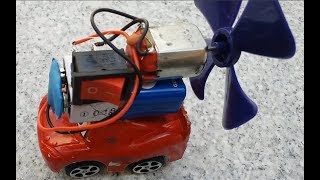 How to Make Fan Powered Car [upl. by Idak]