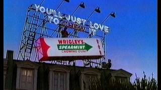 Wrigleys Spearmint Chewing Gum 1989 Ad [upl. by Dranik]