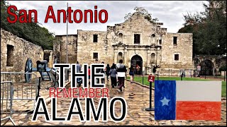 The Alamo  San Antonio Texas Tour [upl. by Bondie713]