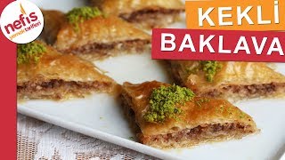 30 Dakikada Kekli Baklava Tarifi  Hazır Baklava Yufkasından Tatlı Tarifi [upl. by Joh]