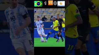 argentina vs brazil 2022 world cup new shortsvideo messi neymar [upl. by Derfla247]