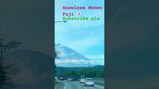 Still snowless 🗻 mountfuji coversong travel jjust nroasnow fypシ゚ foryou isuzuelf drive [upl. by Loftis]