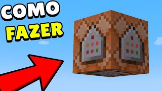 como fazer bloco de comando no minecraft [upl. by Nimrahc]