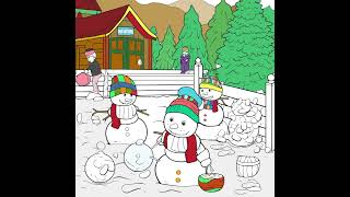 Kleurplaat Kerst Christmas Coloring Page  Kleurplaat  Kleurplaten Kind [upl. by Nezam]