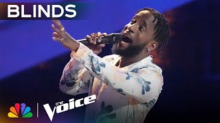 Gene Taylor Shines Bright with FourChair Turn Performance of quotLightsquot  Voice Blind Auditions  NBC [upl. by Elijah]