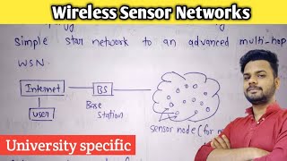 Wireless sensor Networks in IoT  WSN in internet of things  Lec22 [upl. by Ordnael]